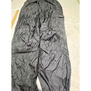 Stearns Dry Wear Waterproof M Nylon Black Adjustable Elastic Waist Rain 3367